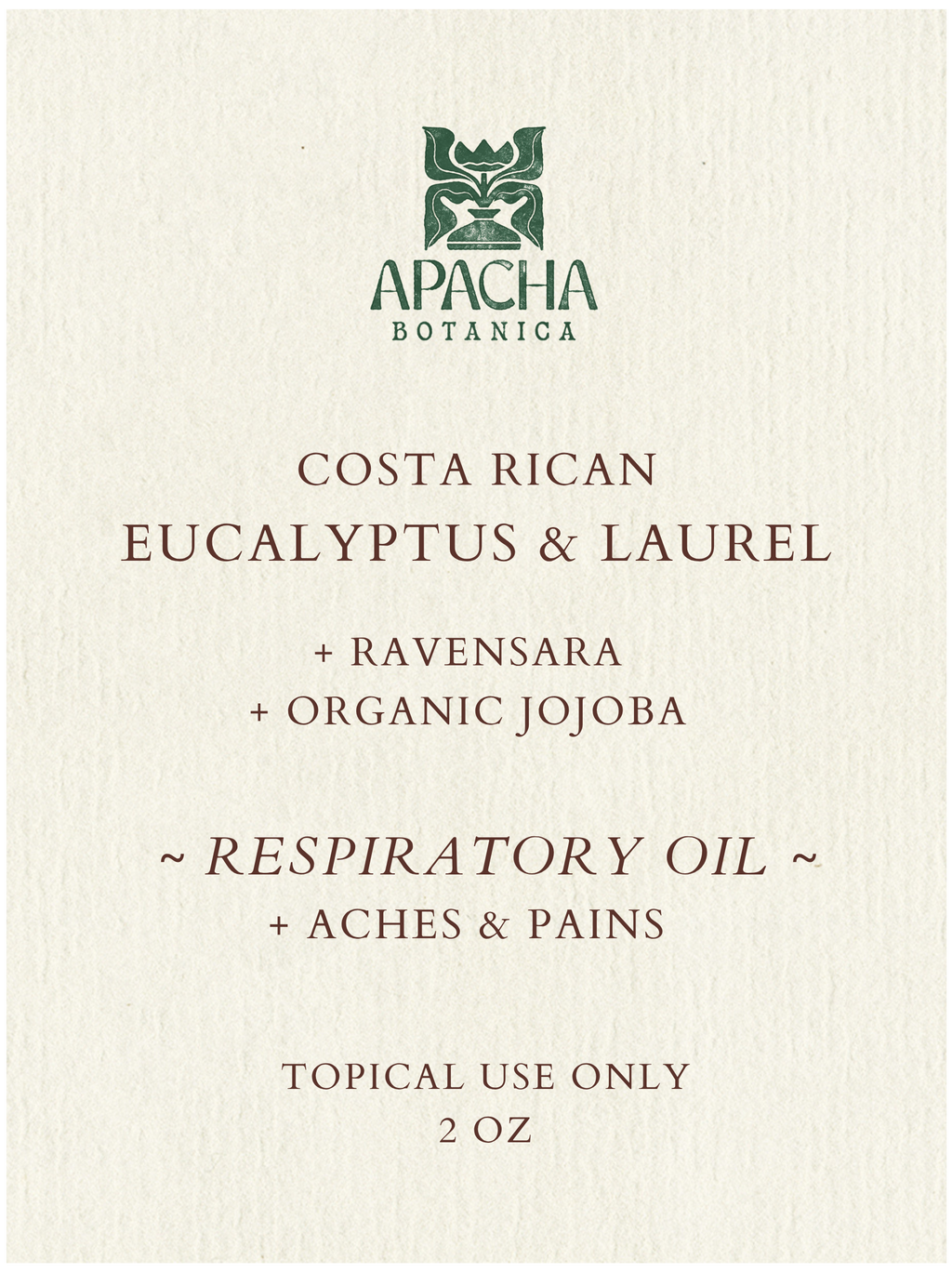 Eucalyptus Laurel Oil | Topical